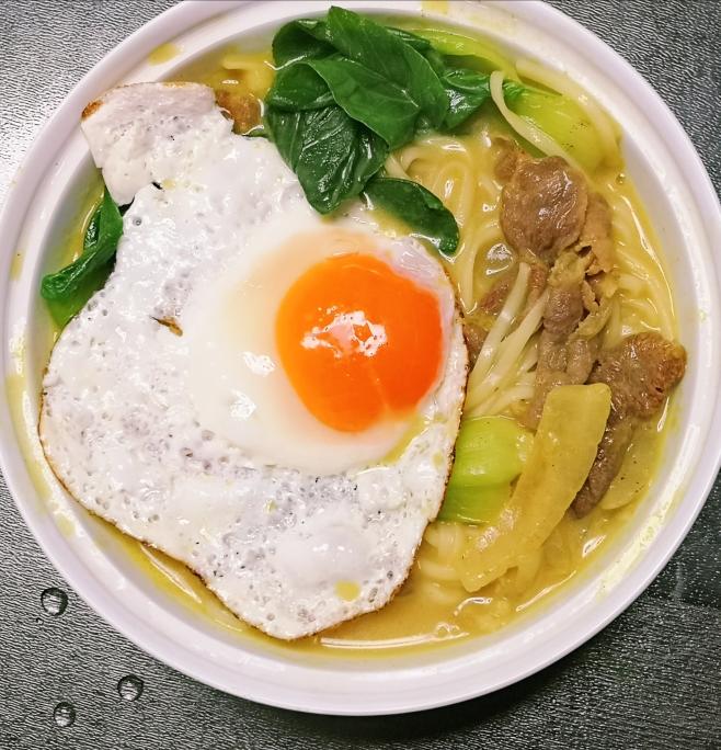 咖喱肥牛面的做法 步骤4