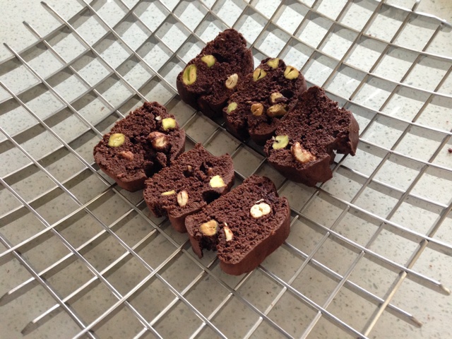 巧克力坚果意式脆饼