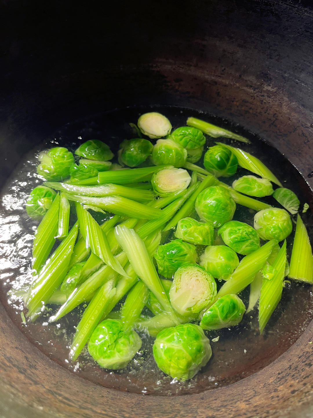 鸡肉减脂沙拉和松露奶油意面的做法 步骤2