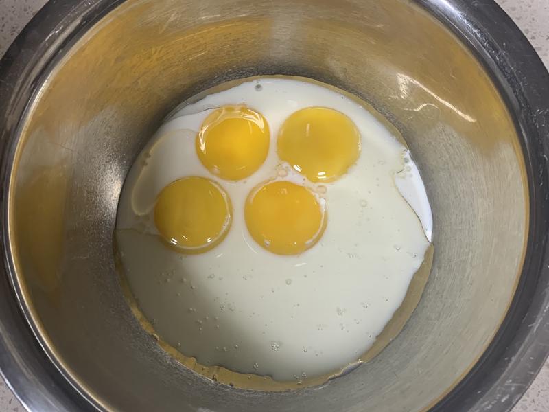 纯奶手撕吐司的做法 步骤1