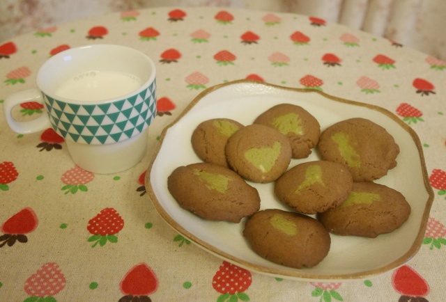 抹茶巧克力螺旋饼干