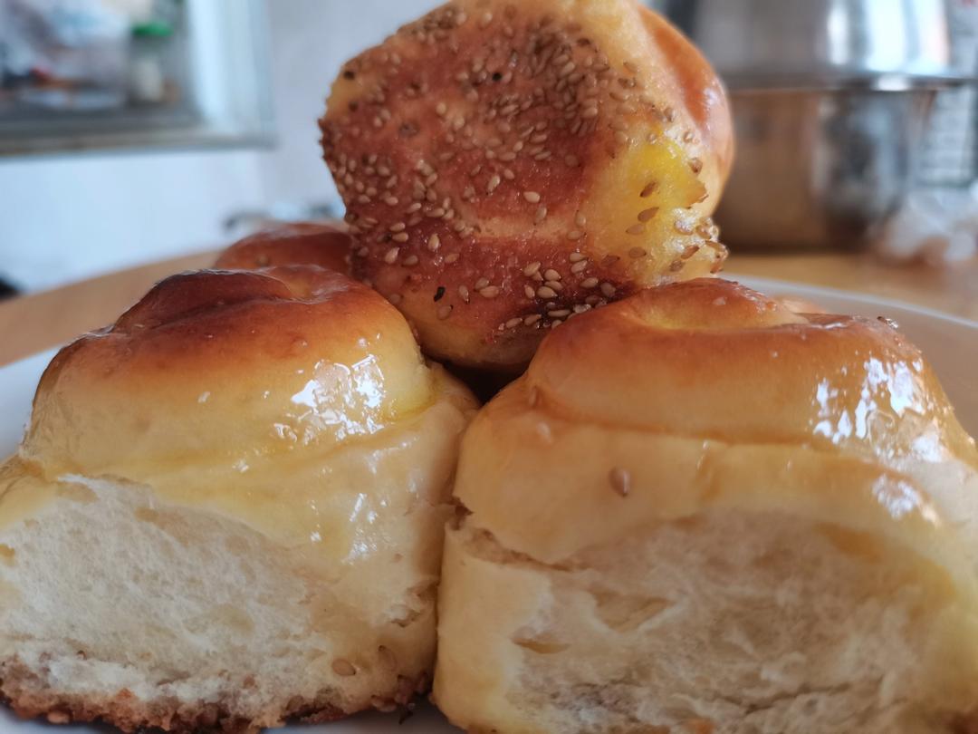 🍯蜂蜜脆底小面包🍞路边烘焙小铺的味道🏘