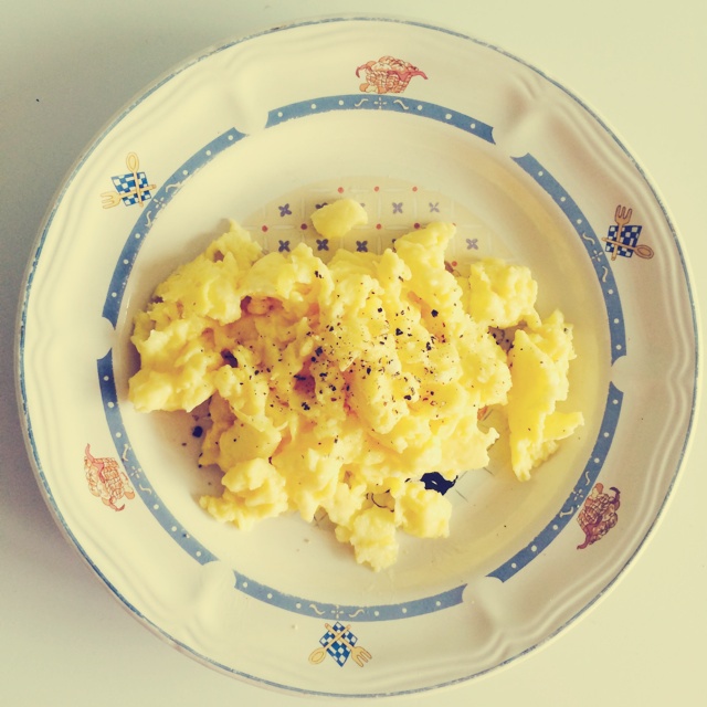 美式炒蛋 scrambled eggs