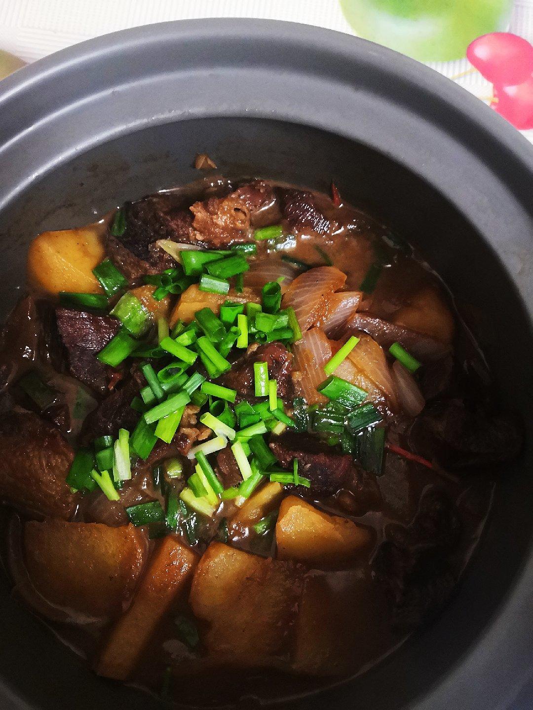 番茄土豆炖牛腩
