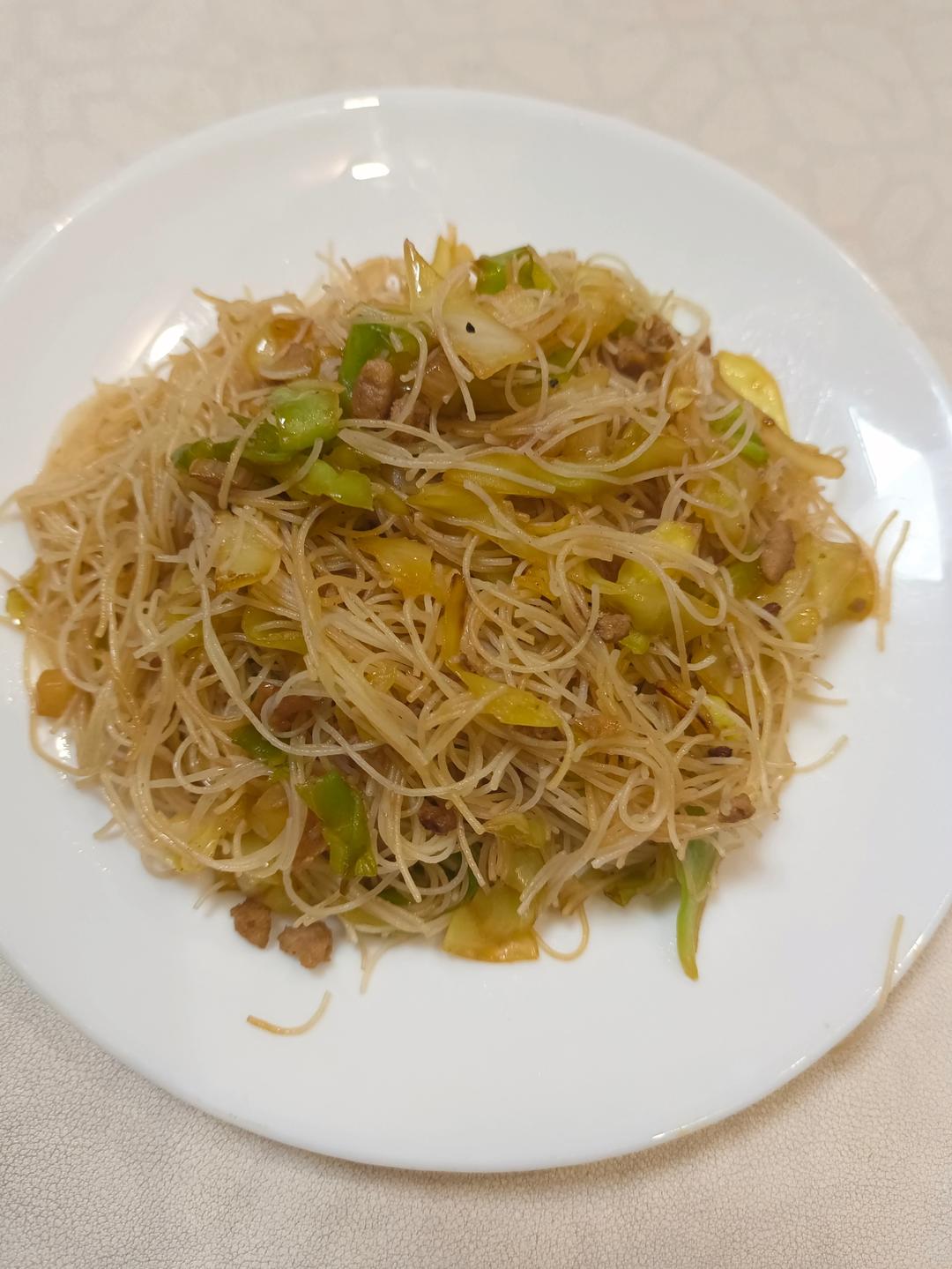 菜脯肉末蒸米粉