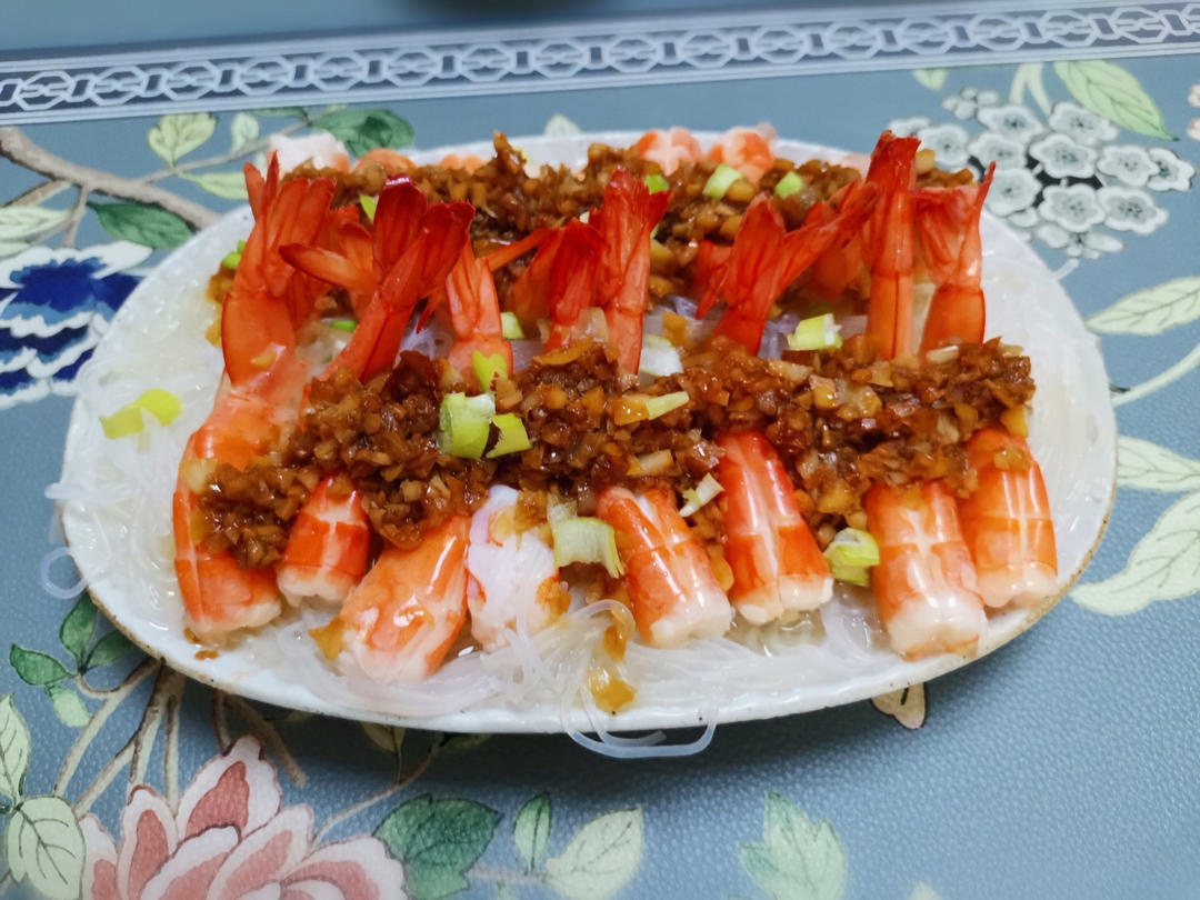 蒜蓉粉丝开背虾