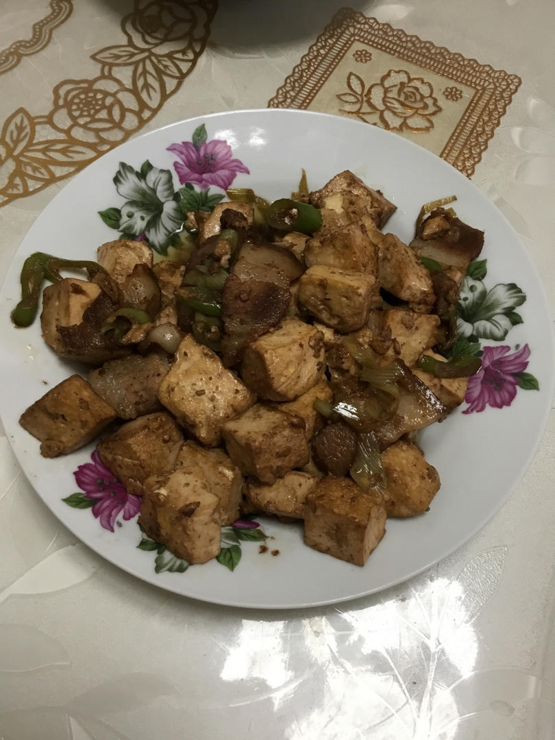 肉末烧豆腐