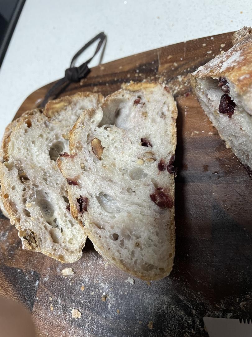 欧包的秘密（免揉/大孔洞/核桃/超简单）