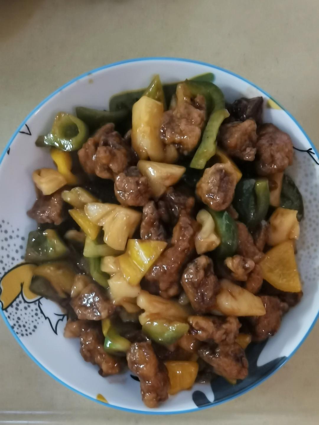 🍍酸甜菠萝咕噜肉