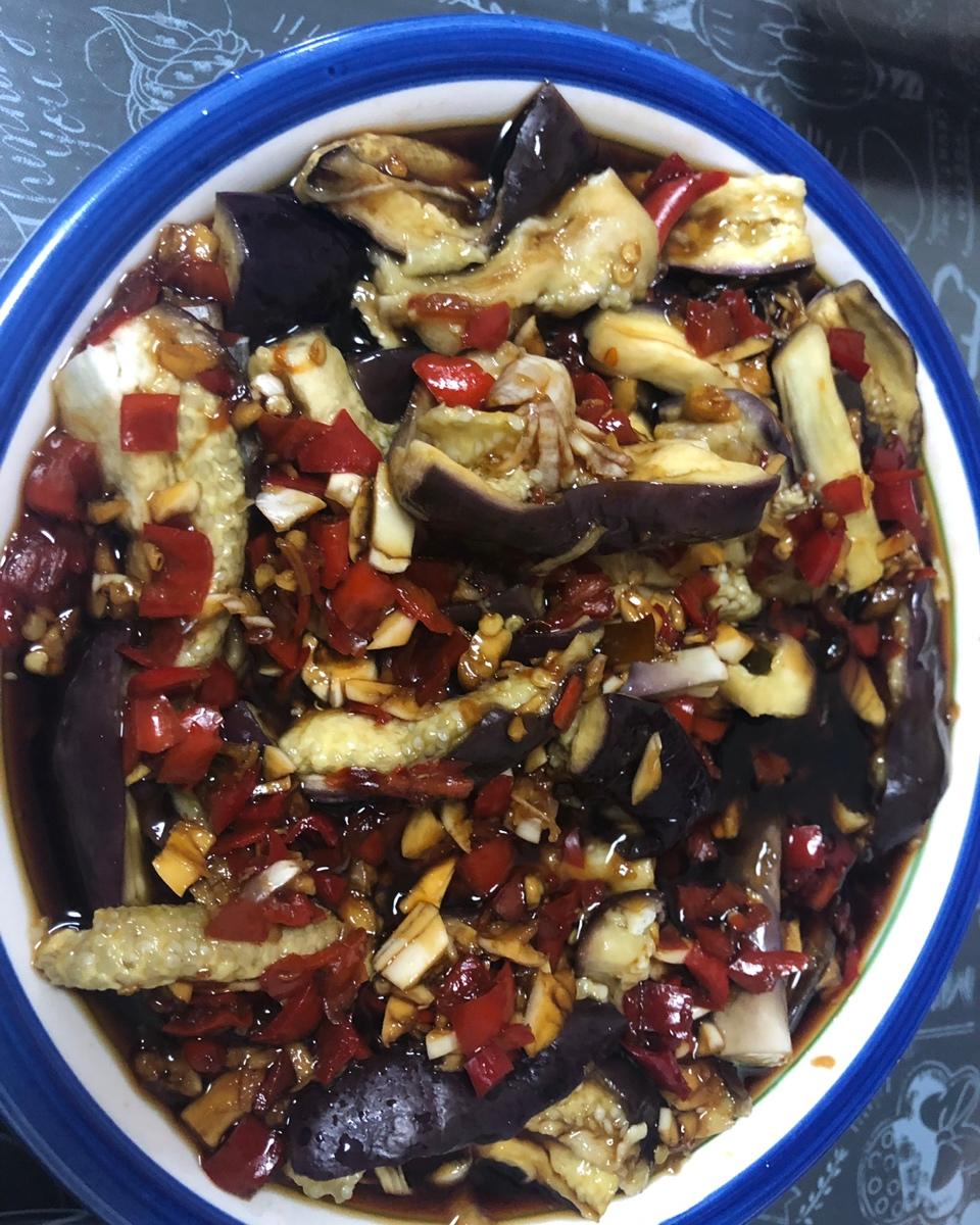 蒸茄子