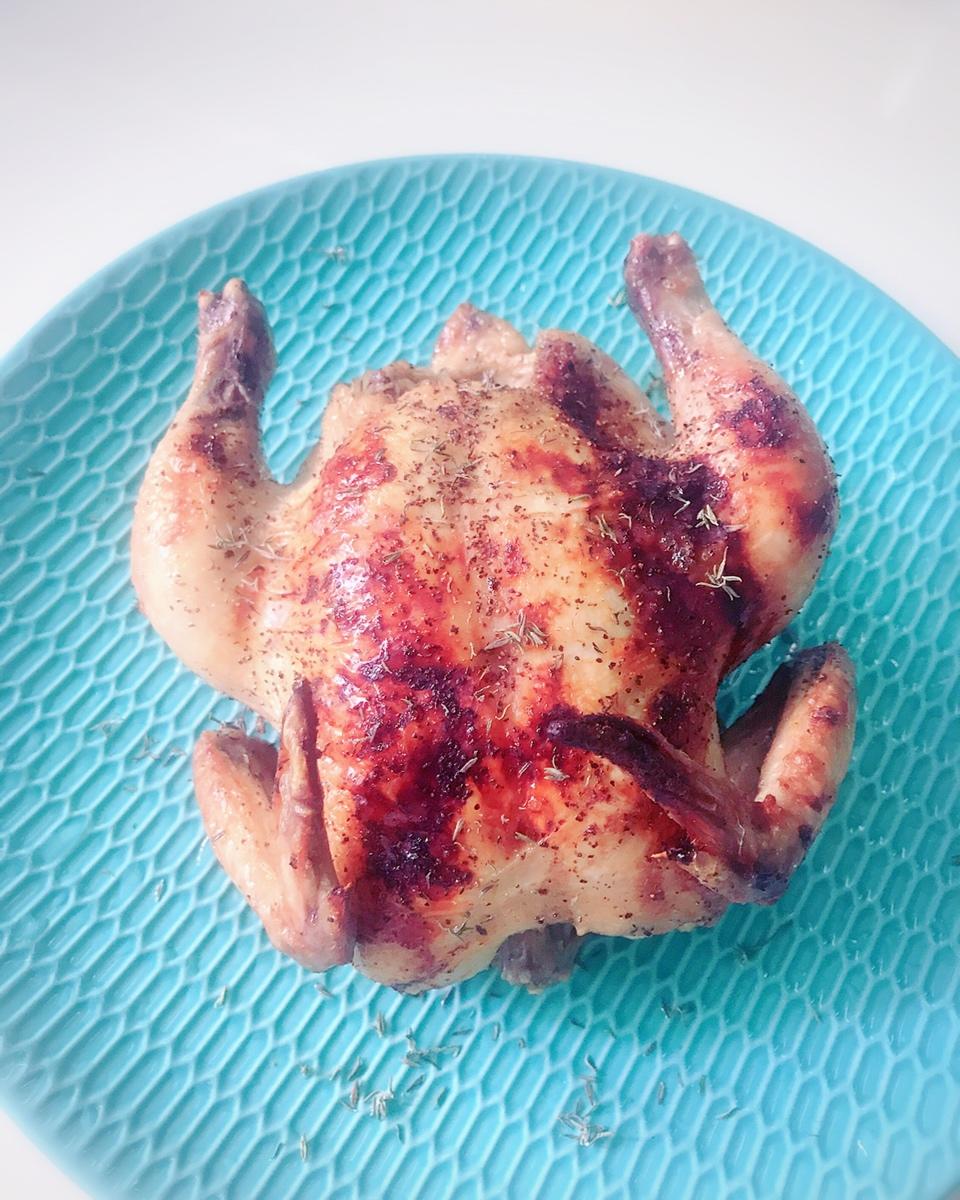 脆皮烤鸡