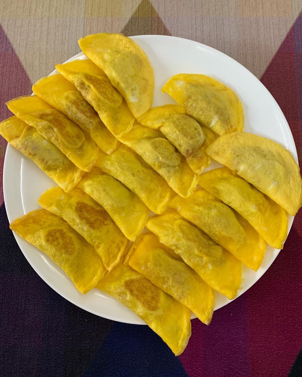 ouniouni做的蛋饺