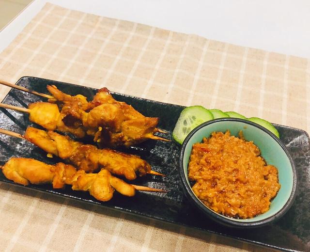马来西亚沙爹鸡肉串Satay Chicken