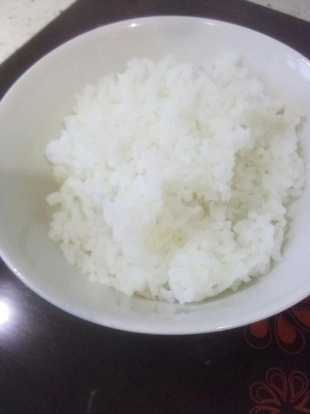一个人的蒸米饭