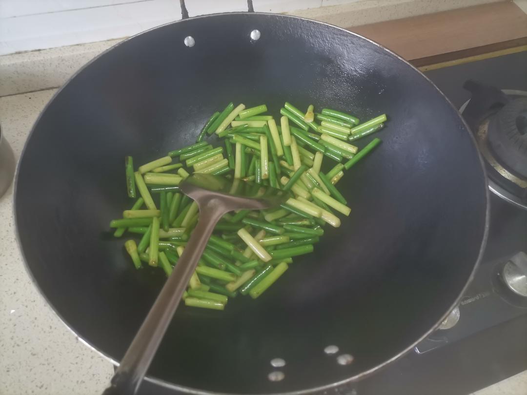 蒜苔炒腊肉