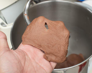 蛋糕？面包？傻傻分不清楚，巧克力蘑菇头小面包教程的做法 步骤3