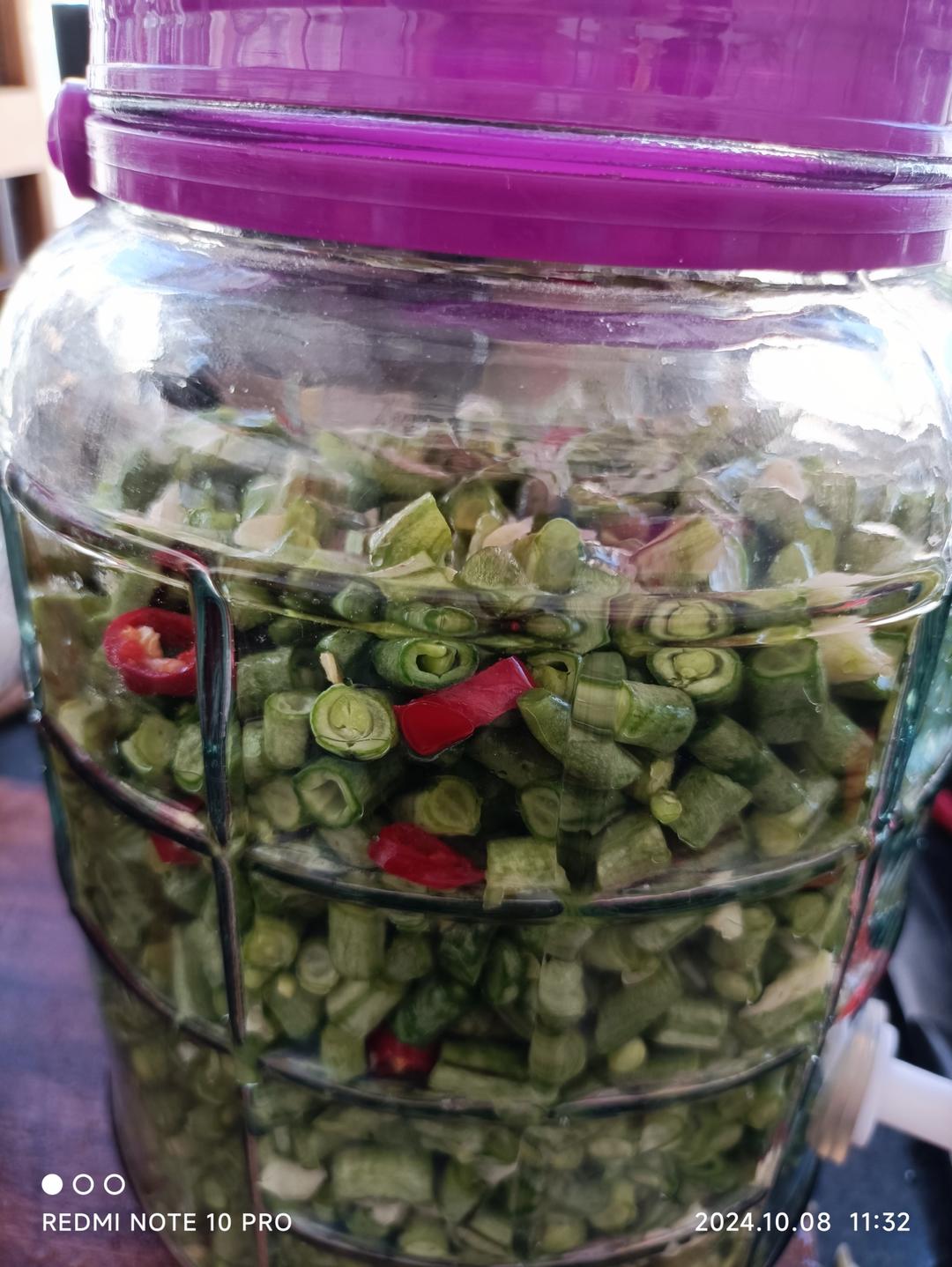 家常腌制酸豆角