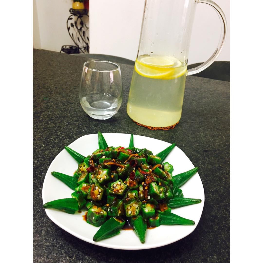 【白灼秋葵】清爽简单