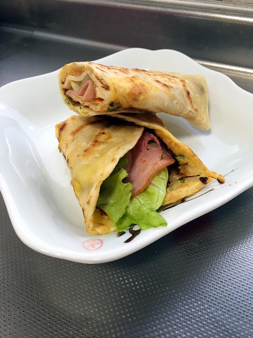 堂妈教你做鸡蛋灌饼