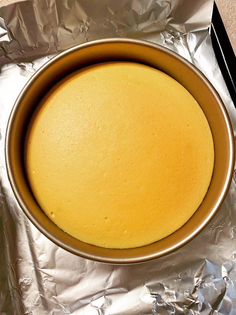 超柔软6寸戚风蛋糕(附8寸配方)零失败 超详细‼️含操作视频