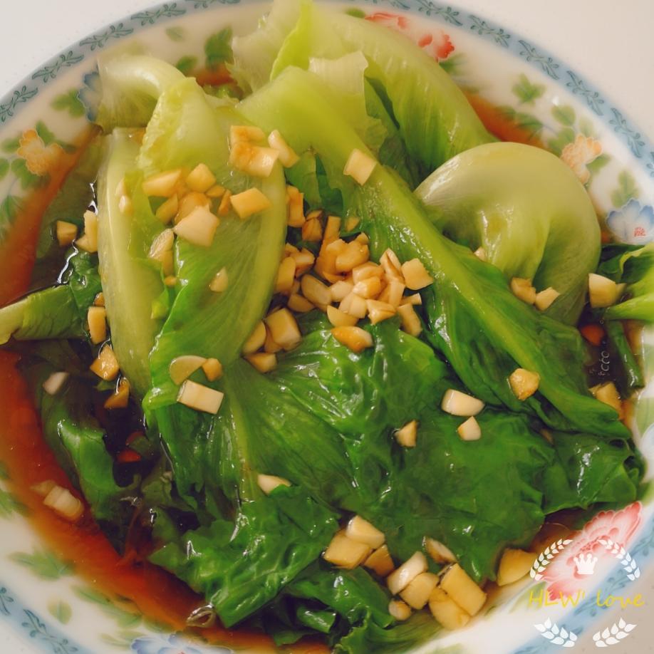 懒人生菜（无油烟系列之2）的做法