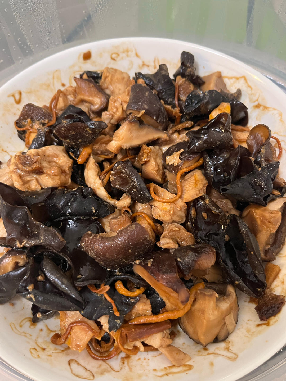 广式蒸鸡(陈皮  虫草花)