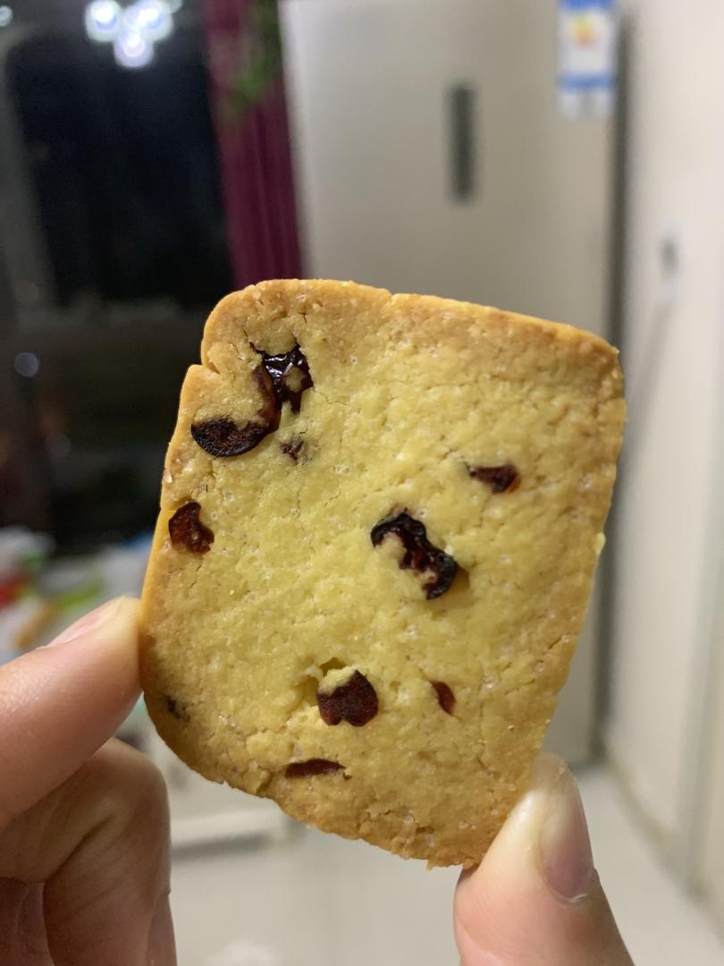 蔓越莓饼干 新手也不怕