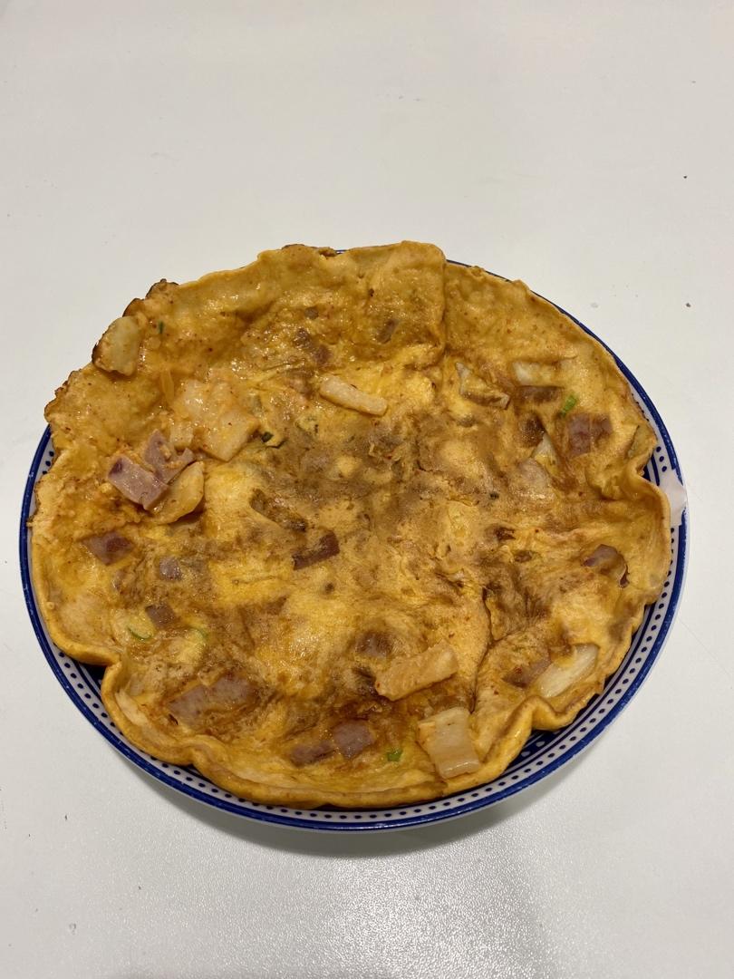 堂妈教你做泡菜饼