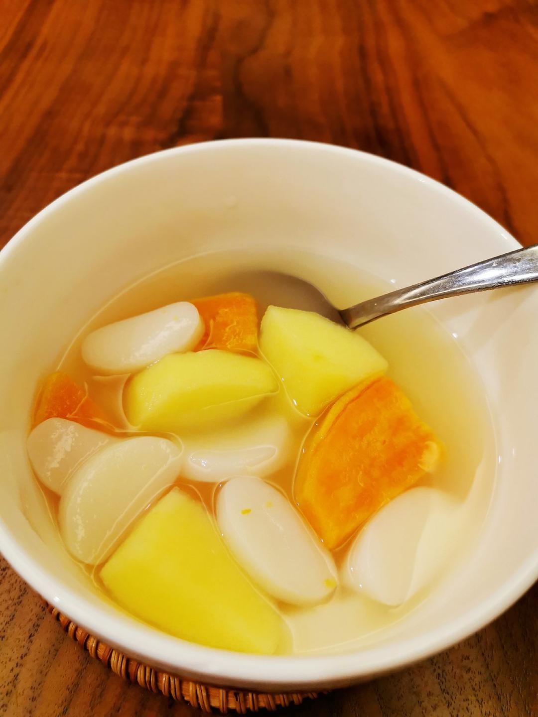 红薯酒酿年糕羹