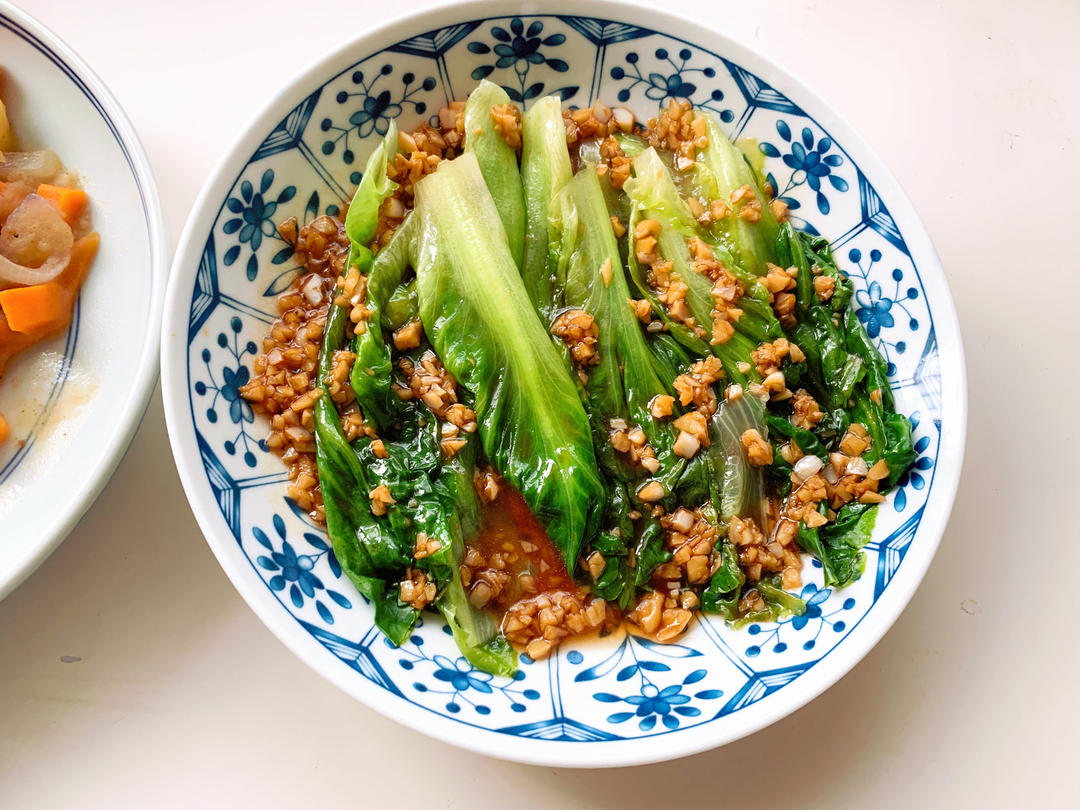 超级好吃低脂低热量的～蚝油生菜