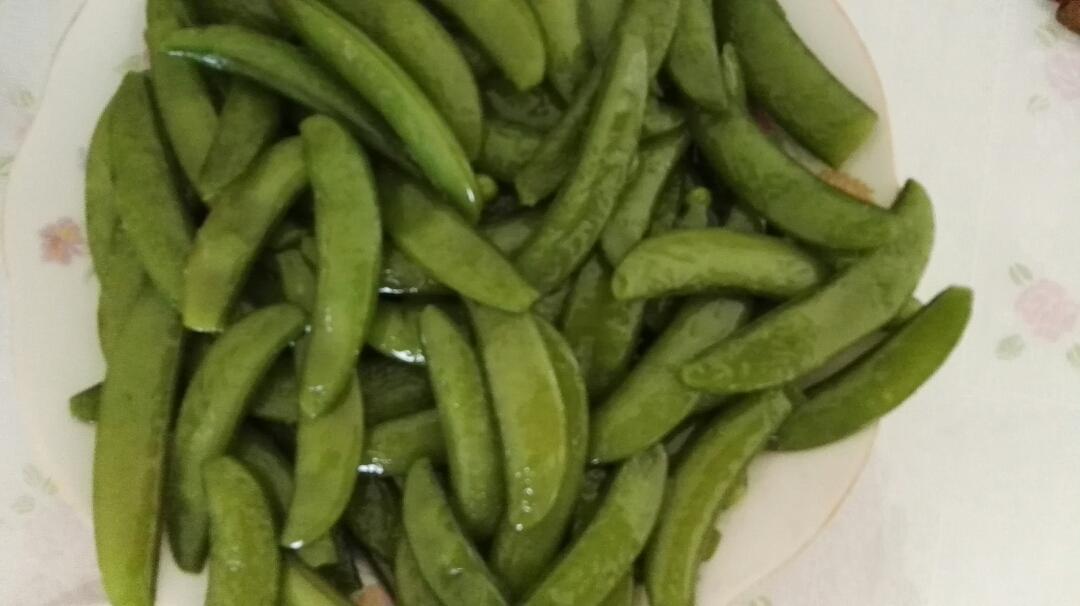 清炒甜豆