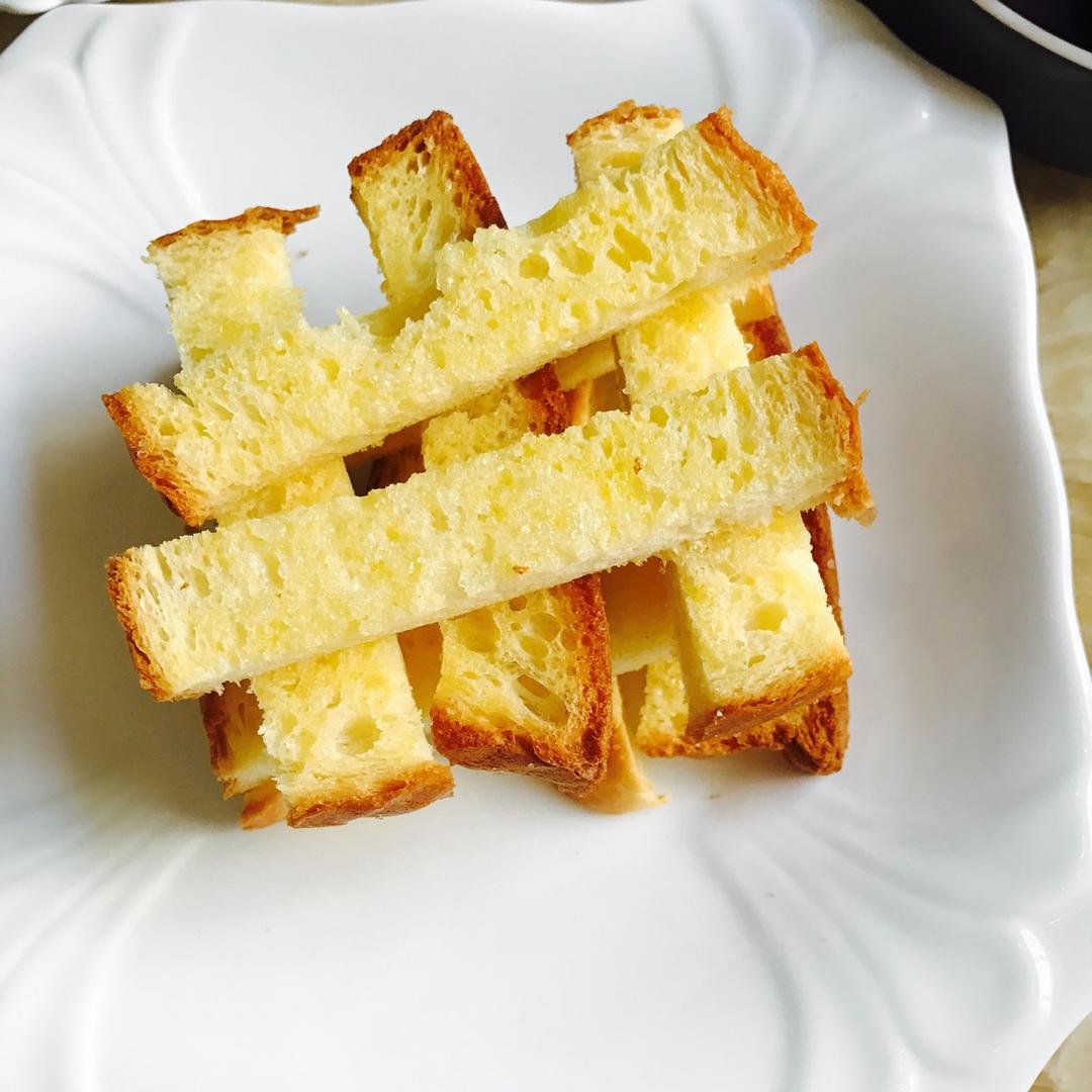 潘多拉888做的烤吐司条