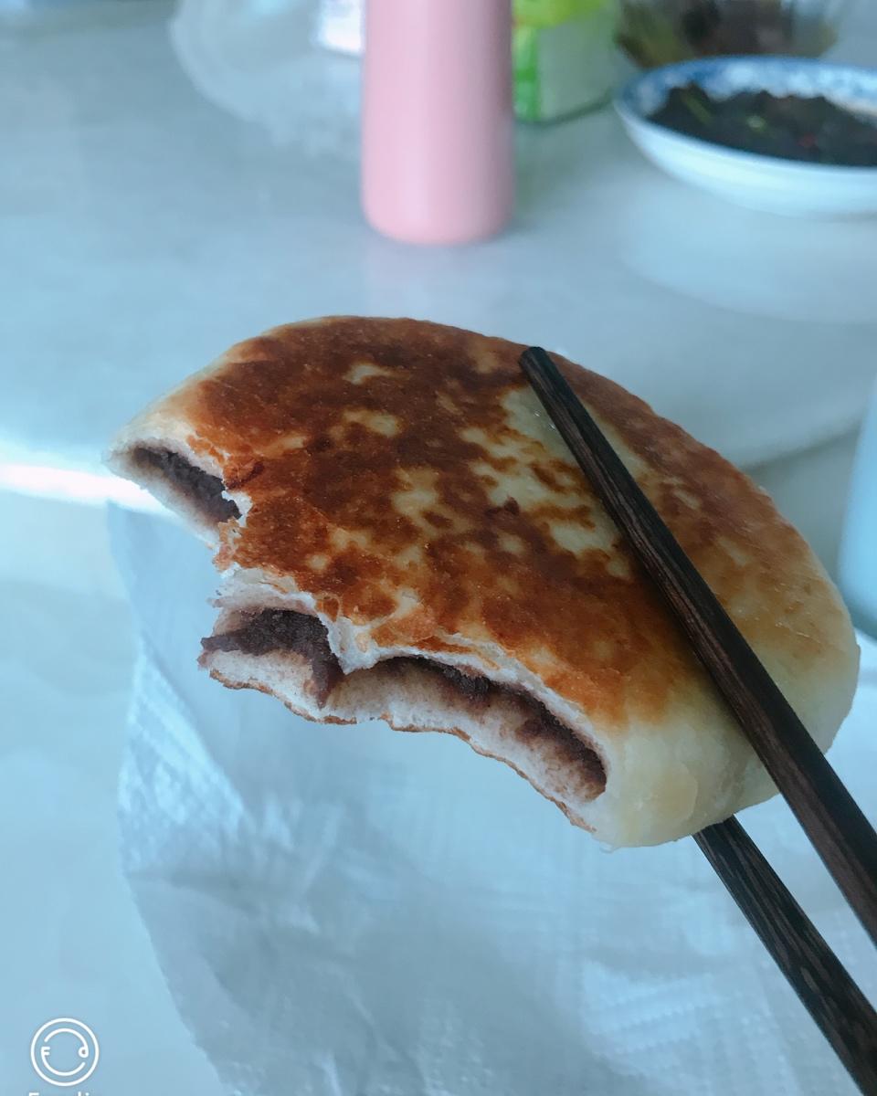 奶香红豆沙饼