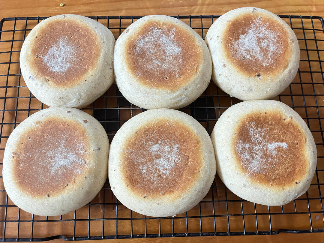 全麦麦芬｜手揉版｜低油低糖