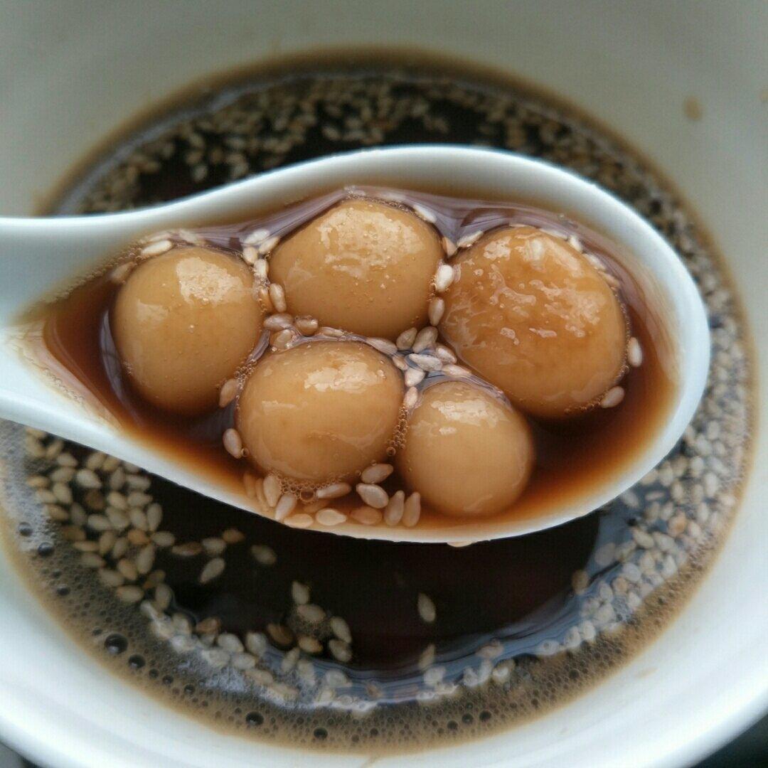 红糖糯米小圆子