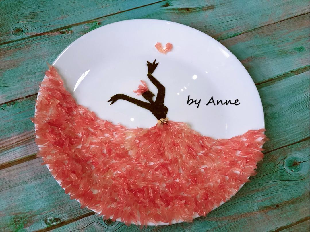 孔雀舞水果拼盘