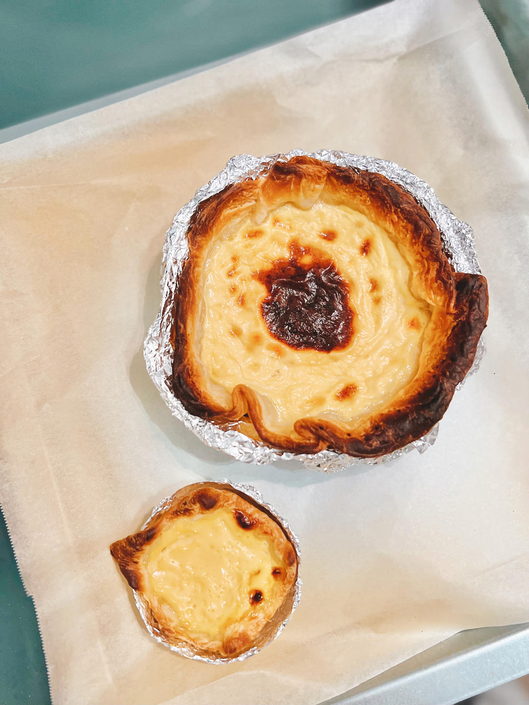 手抓饼版“蛋挞”