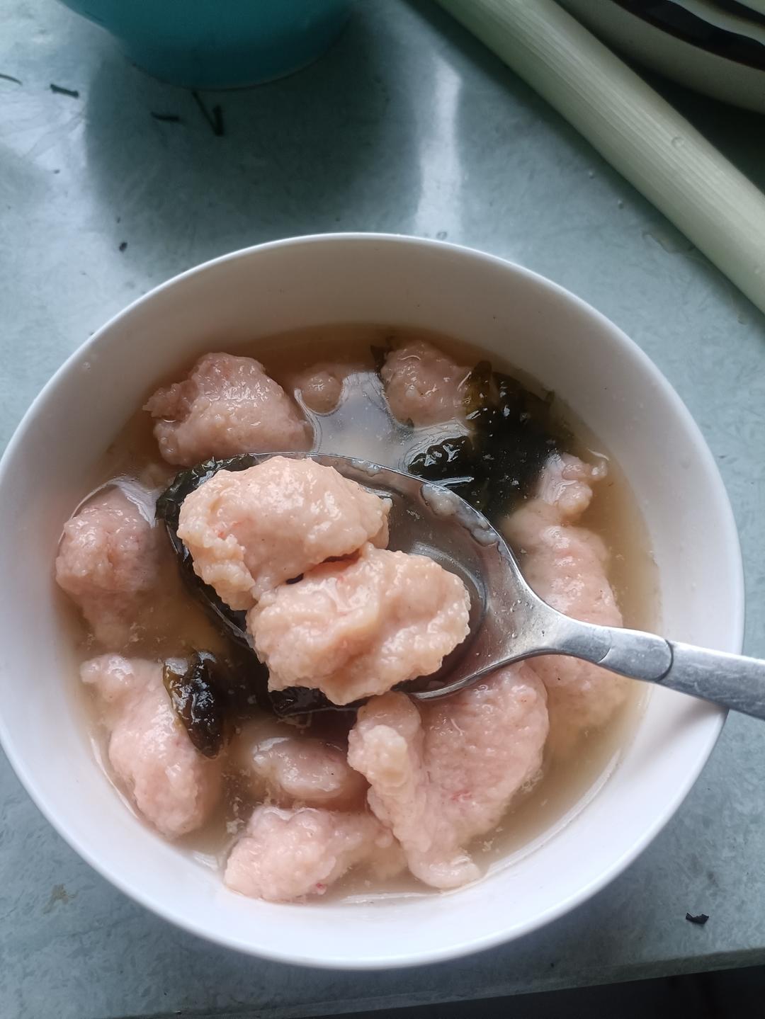 自制虾滑（媲美海底捞）