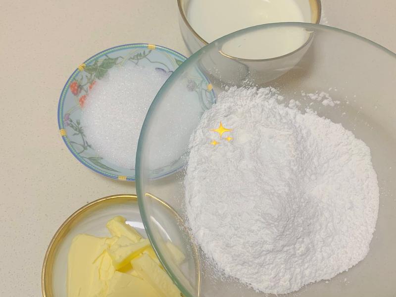 纯奶手撕吐司的做法 步骤1