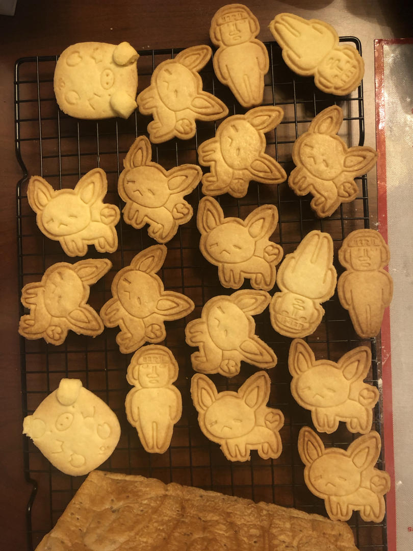 表面平整的糖霜饼干底（日本人气菓子工房Ressources配方）