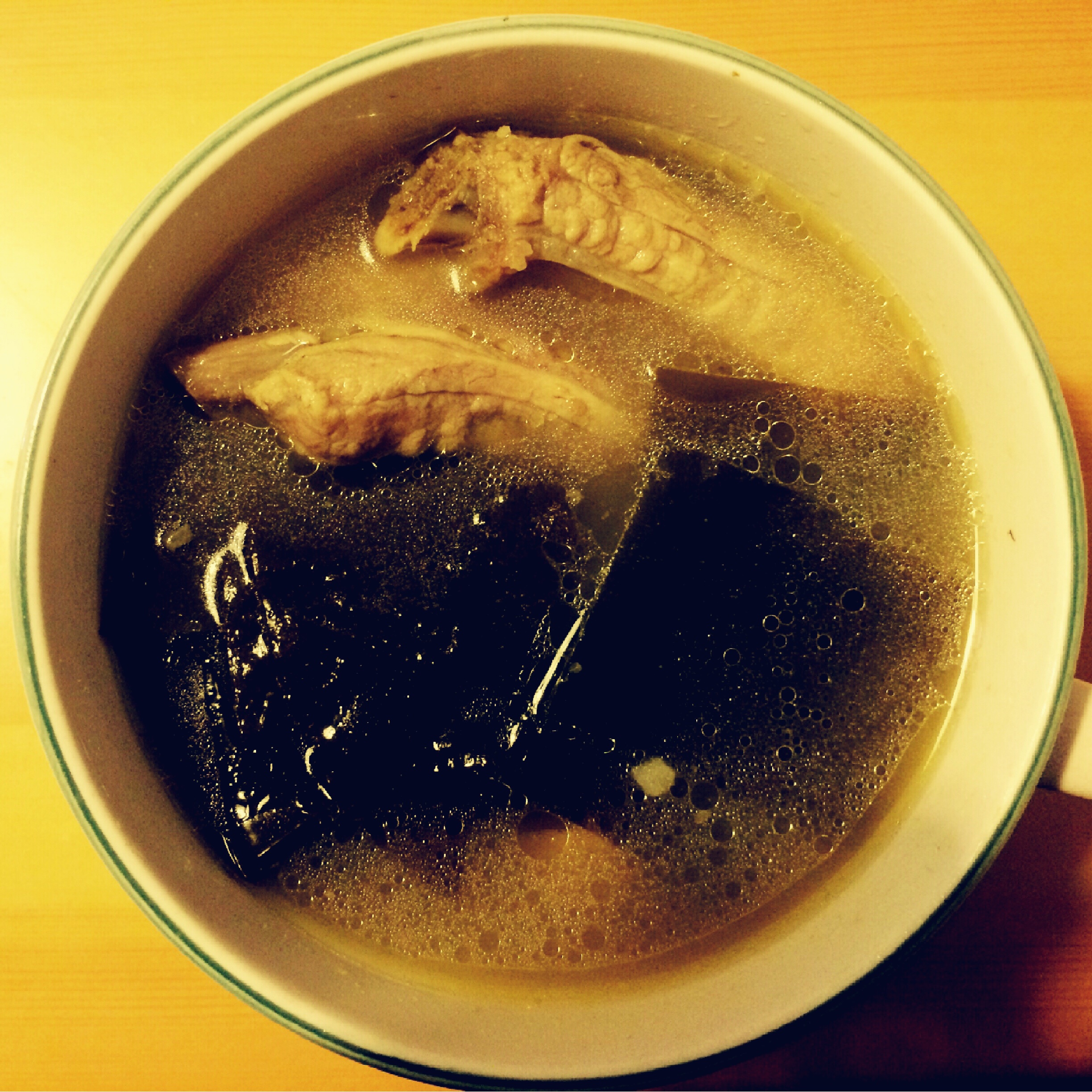 排骨海带汤