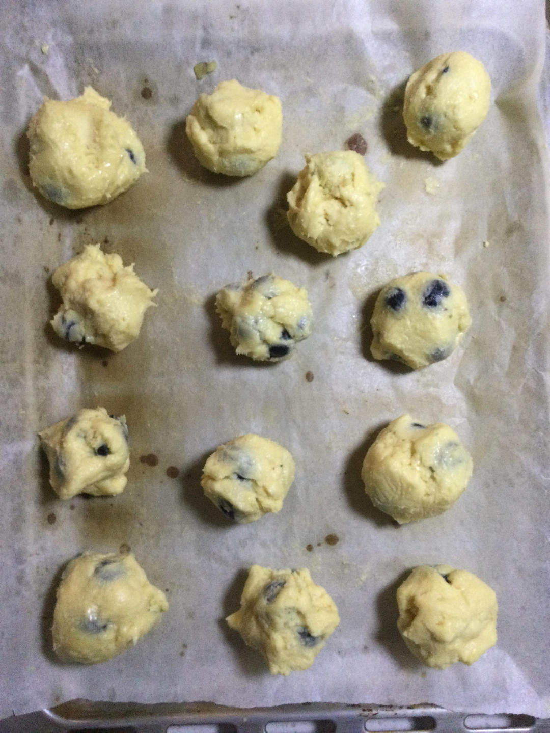 会爆浆的蓝莓大Cookie