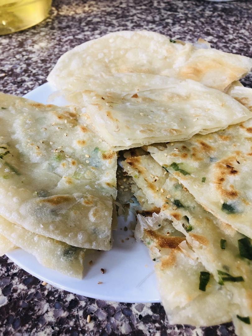 家庭版油酥葱油饼