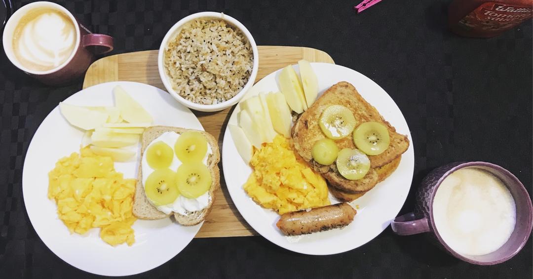 美式炒蛋 scrambled eggs