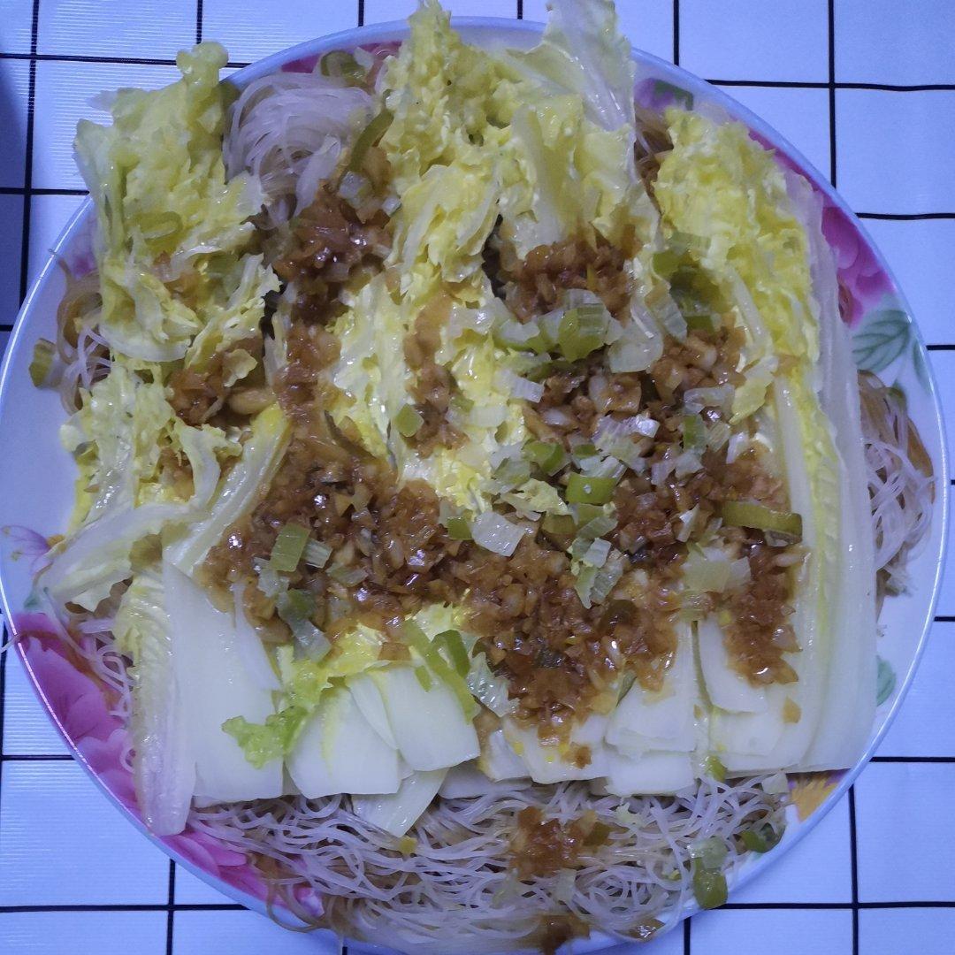 蒜蓉粉丝蒸娃娃菜