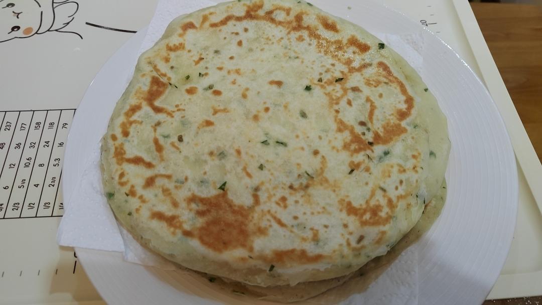 家常油饼（3张）的做法