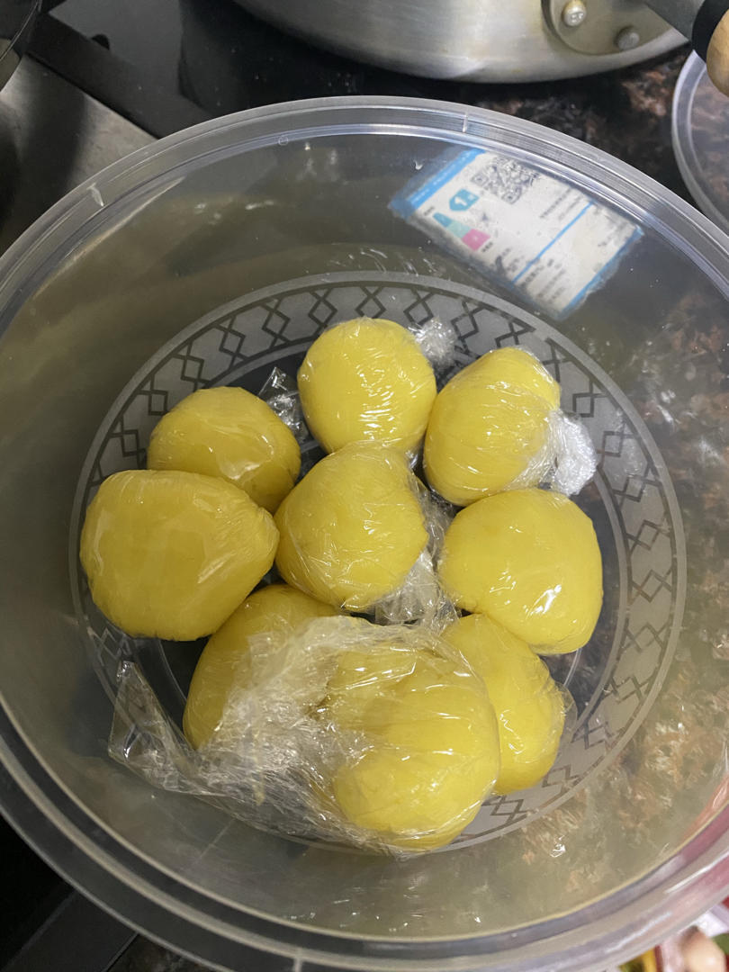 自制奶黄馅
