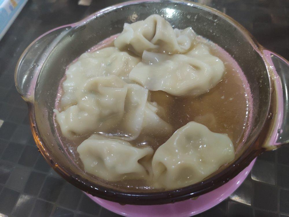 肉不柴的馄饨馅
