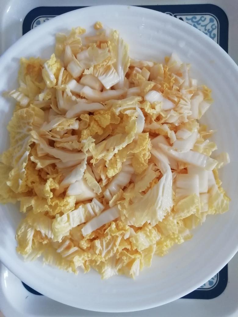 清口的凉拌白菜心的做法