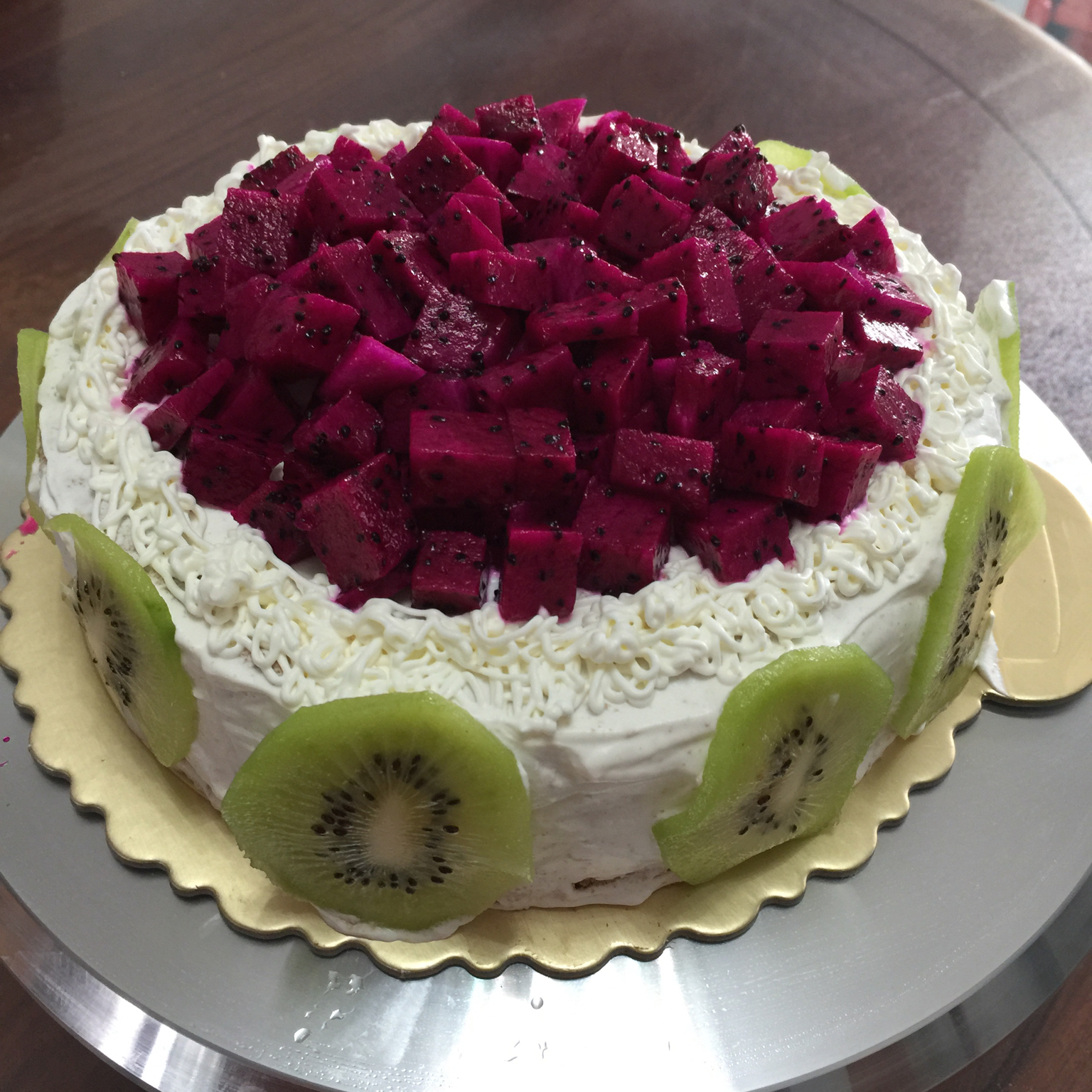 超好记八寸戚风蛋糕（后蛋法）